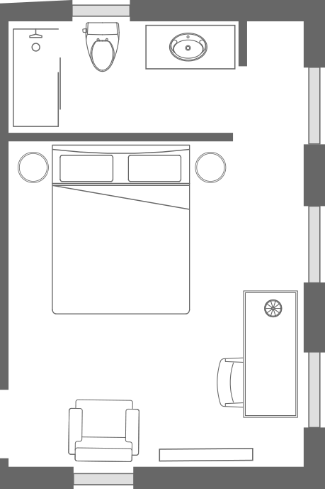 The <span>Ward</span> Room Floorplan