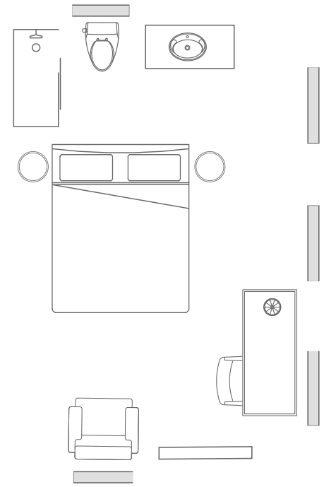 The <span>Ward</span> Room Floorplan