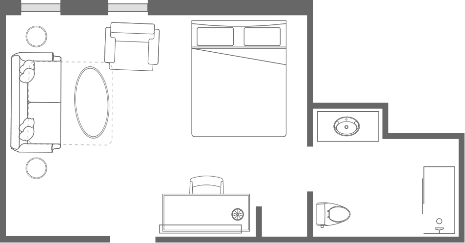 The <span>Williams</span> Room Floorplan